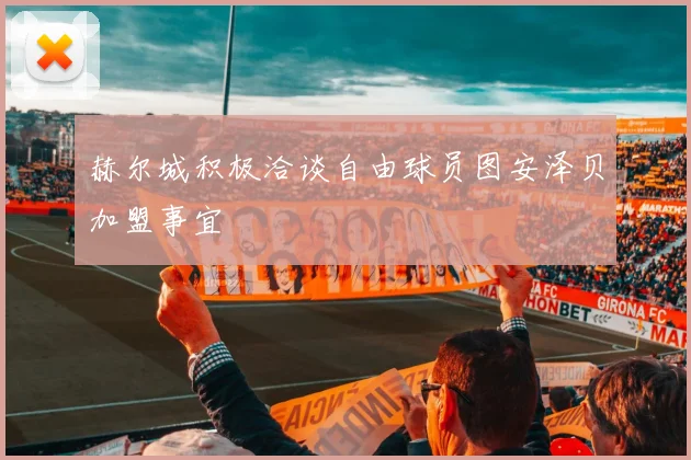 赫尔城积极洽谈自由球员图安泽贝加盟事宜